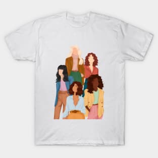 Girls Illustration 14 T-Shirt